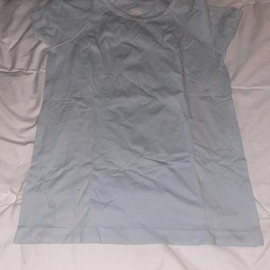 Athleta Girl light blue top